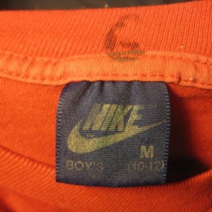 Vintage 1980's Nike blue tag t-shirt, youth M or adult XS