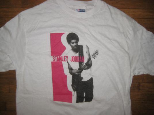 vintage 1980’s Stanley Jordan jazz fusion guitarist t-shirt