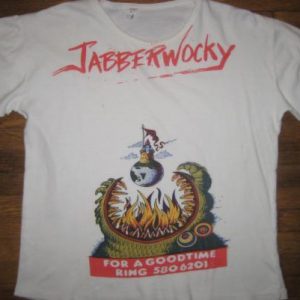 vintage Original 1970's Jabberwocky movie promo t-shirt