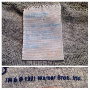 Vintage 1991 Chicago Bears Tasmanian Devil t-shirt
