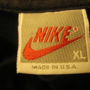 Vintage Nike Grey Gray tag t-shirt basketball hip hop