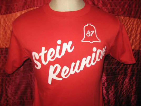 Vintage 1987 reunion t-shirt, M, soft and thin