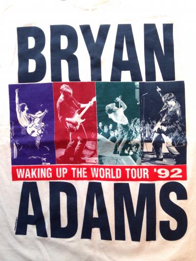 Vintage 1992 Bryan Adams tour t-shirt