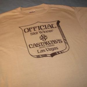 Vintage 1980's "Official Slot Winner" t-shirt, Las Vegas