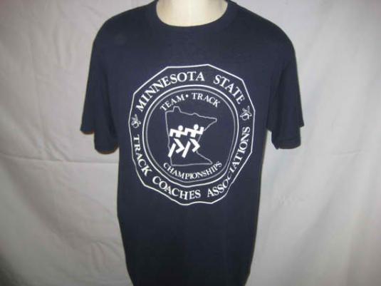 1980’s Champion brand MN track t-shirt, XL