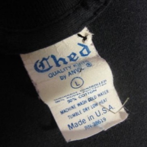 Vintage 1980's "Ridge Runners" t-shirt, soft and thin, M-L