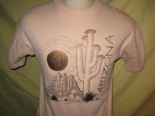 1980’s shiny gold Arizon vintage t-shirt, L