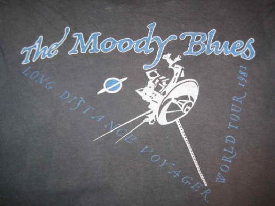Vintage 1981 Moody Blues t-shirt, Screen Stars, M