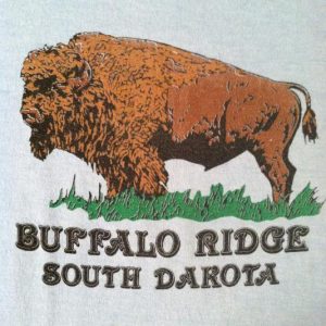 Vintage 1980's Buffalo Ridge, South Dakota t-shirt