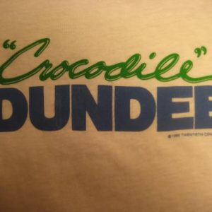 Vintage Original 1986 Corcodile Dundee t-shirt, medium