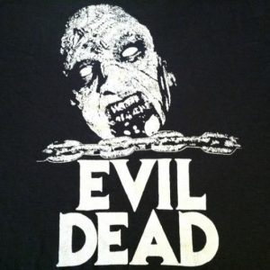 Vintage 1990's Evil Dead Bruce Campbell horror movie t-shirt