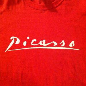 Vintage 1980 Picasso exhibit, Walker Art Center t-shirt