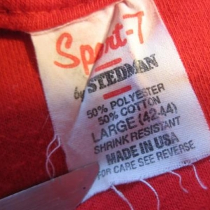 Vintage 1980's VFW hockey t-shirt, soft and thin, large