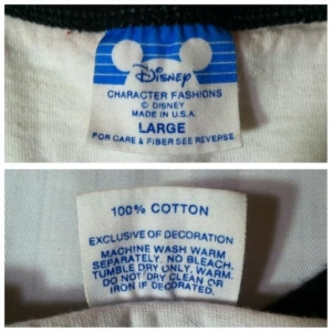 Vintage 1980's Mickey Mouse ringer t-shirt