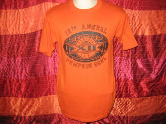 Vintage 1986 t-shirt, Pumpkin Bowl, soft and thin, L
