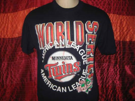 Vintage 1991 Minnesota Twins t-shirt, L XL