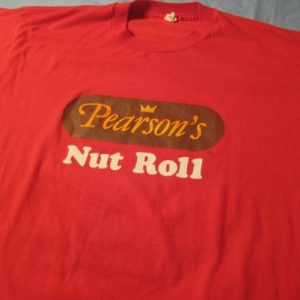 Vintage 1980's Pearson's Nut Roll t-shirt, Screen Stars