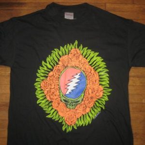 Vintage 1990 Grateful Dead spring tour t-shirt, soft & thin