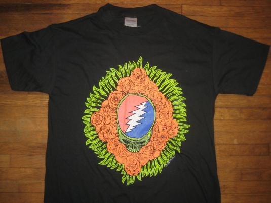 1990 Grateful Dead vintage Tシャツ Vintage 1990 GRATEFUL DEAD Heads on Tour T Shirt Size XS-S / Rare