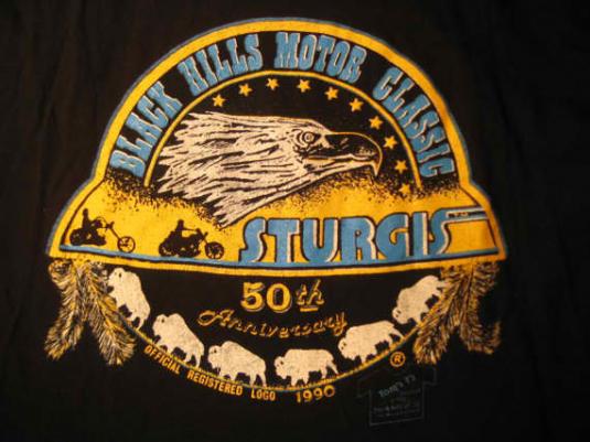 1990 Sturgis vintage t-shirt, soft, XL