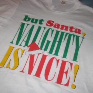 Vintage 1980's funny Christmas t-shirt, Screen Stars