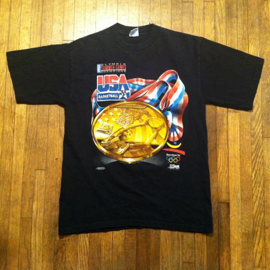 Vintage 1992 USA Olympics basketball Dream Team t-shirt | Defunkd