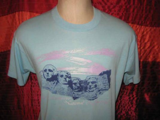 Vintage 1980’s Mt. Rushmore t-shirt, Screen Stars, L XL