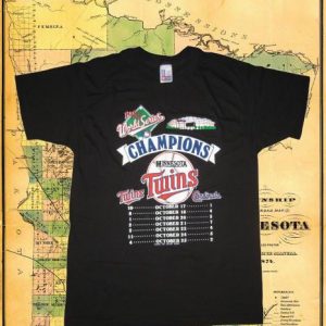 Vintage 1987 Minnesota Twins vs Cards t-shirt, deadstock