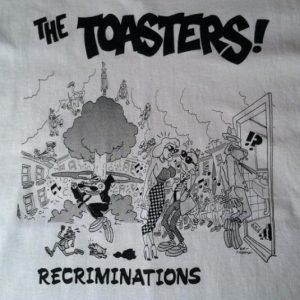 Vintage 1990's The Toaster Recriminations ska t-shirt