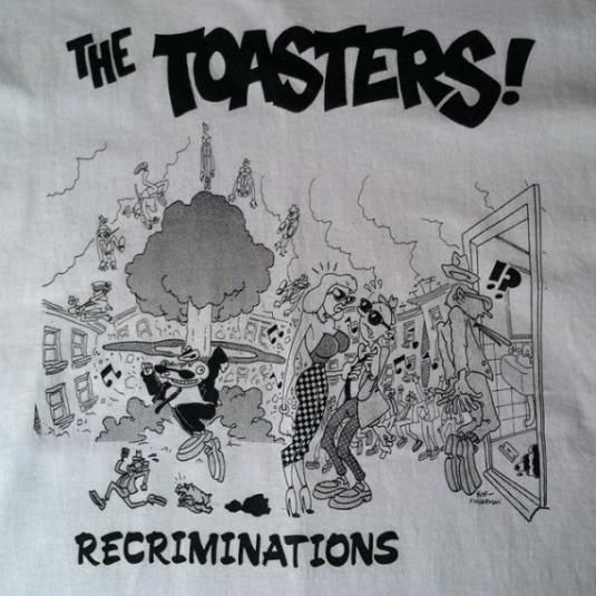 Vintage 1990’s The Toaster Recriminations ska tshirt Defunkd