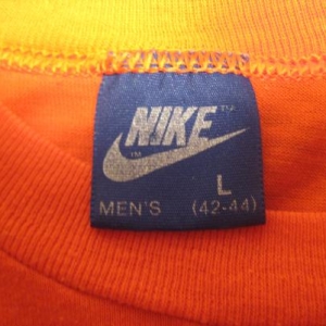 Vintage 1980's Nike Blue Tag 50/50 t-shirt, M