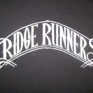 Vintage 1980's "Ridge Runners" t-shirt, soft and thin, M-L