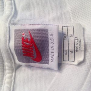 vintage 1990's Nike gray tag soccer football t-shirt
