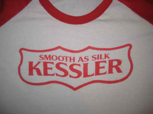 1980’s vintage raglan t-shirt, Kessler Whiskey, L XL