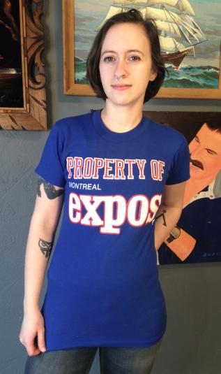 Vintage 1980’s Property Of Montreal Expos t-shirt