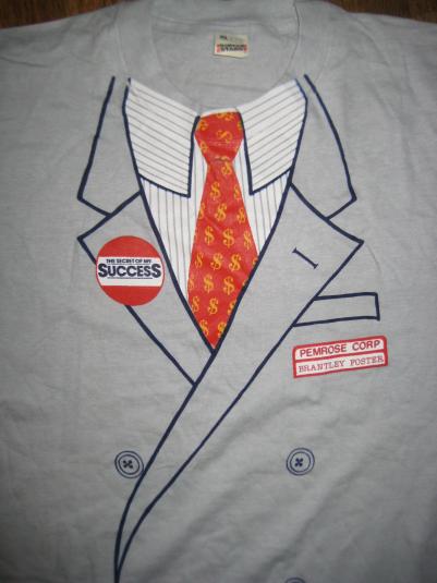 Vintage 1987 The Secret of my Success promo movie t-shirt