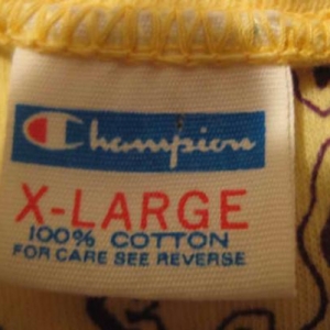 1970's Champion Blue Bar vintage t-shirt, L
