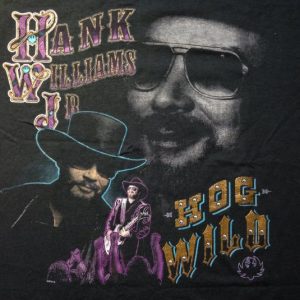 Vintage 1990's Hank Williams Jr Hog Wild t-shirt