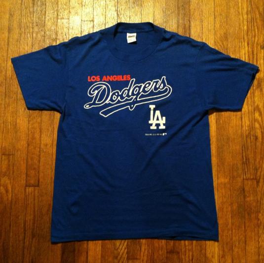 Vintage 1980’s Los Angeles Dodgers baseball tshirt Defunkd