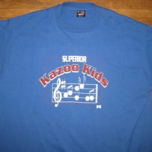 Vintage mid-1990's Superior Kazoo Kids t-shirt, XL-XXL