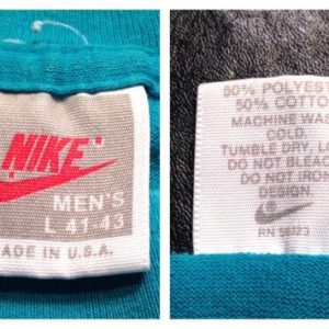 Vintage 1989 Nike Get in Gear Minneapolis marathon t-shirt