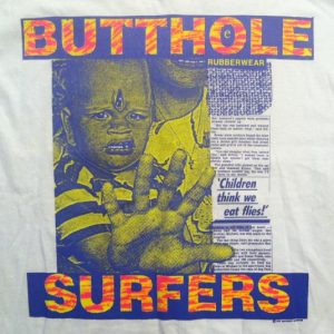 Vintage 1993 Butthole Surfers deadstock tour t-shirt