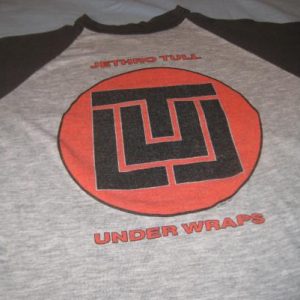 Vintage 1984 Jethro Tull world tour raglan t-shirt