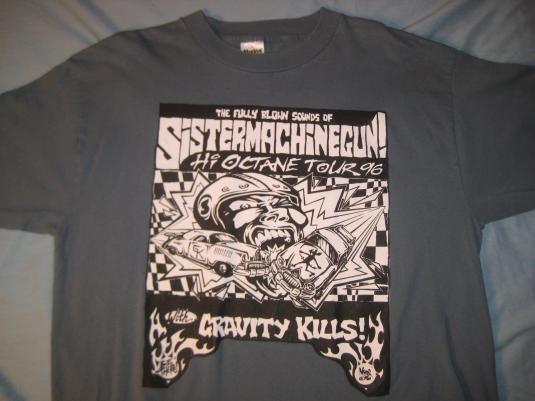 Vintage Sister Machine Gun t-shirt, Chicago goth industrial