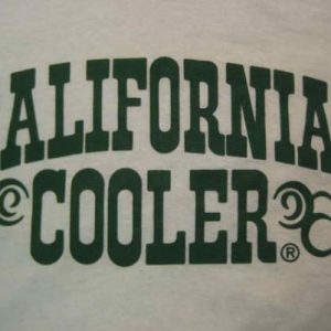 Vintage 1980's ringer t-shirt, California Coolers, M L
