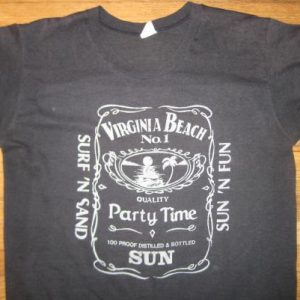 Vintage 1980's Virgina Beach vacation t-shirt, soft and thin