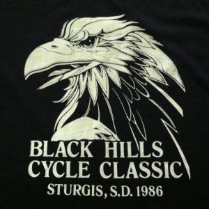 Vintage 1986 Sturgis motorcycle rally t-shirt