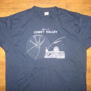 Vintage 1986 Halley's comet celebration t-shirt, L-XL