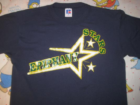 vintage 1980’s Epiphany Stars t-shirt, soft and thin