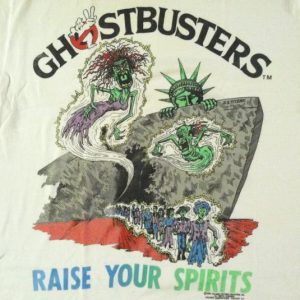 Vintage 1989 Ghostbusters 2 movie promo t-shirt